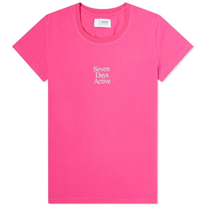Photo: 7 Days Active Womans T-Shirt in Pink