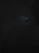 BALENCIAGA - Logo Printed Cotton Zip Hoodie