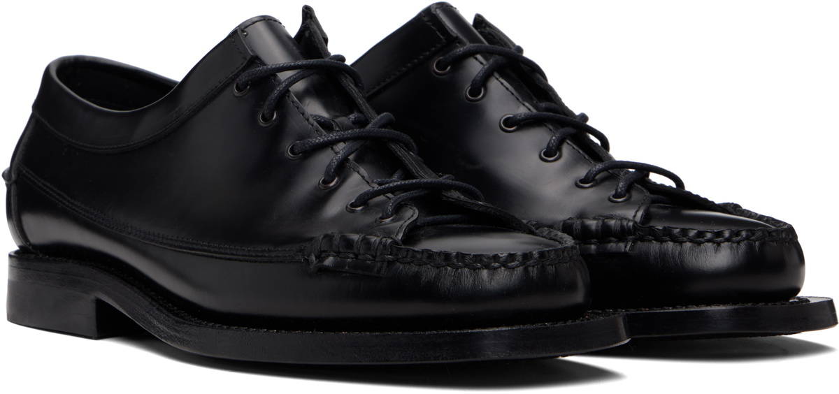 HEREU Black Priego Squared Derbys