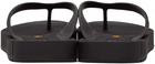 Suicoke Black VON Flip Flops