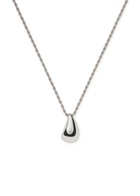 Missoma Savi Droplet Rhodium-plated Necklace - Silver - One Size