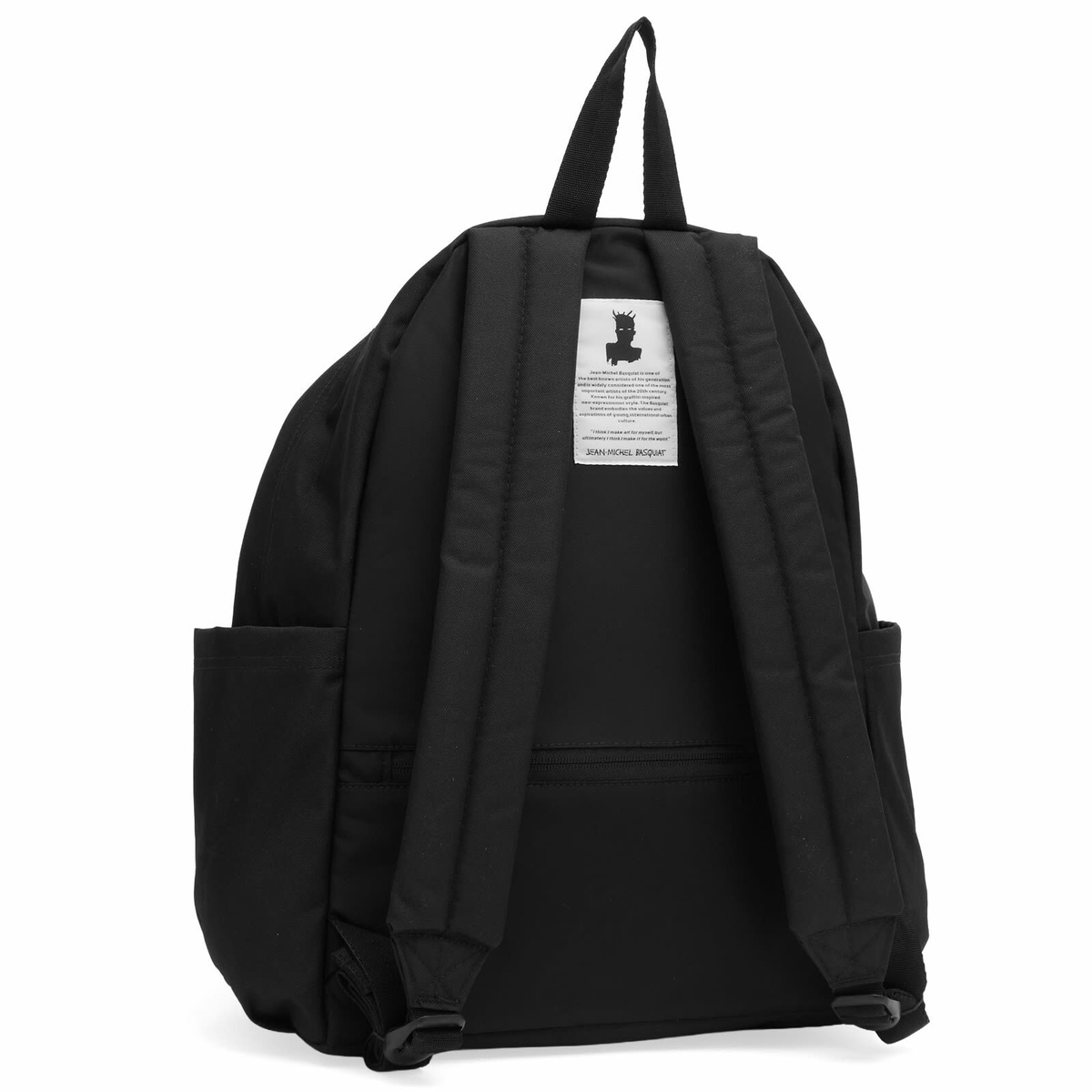 Eastpak x Basquiat Day Pak'r Backpack - Quotes in Black 