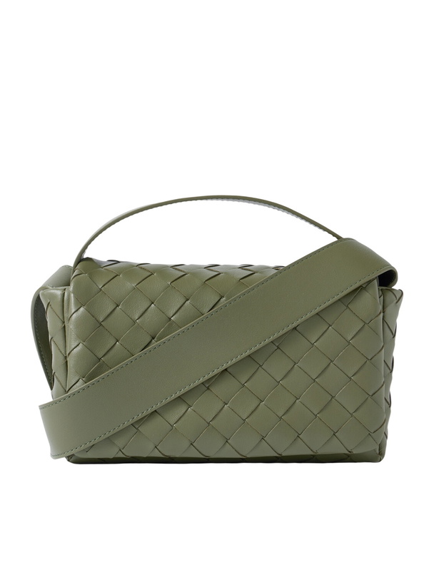 Photo: Bottega Veneta - Intrecciato Leather Messenger Bag