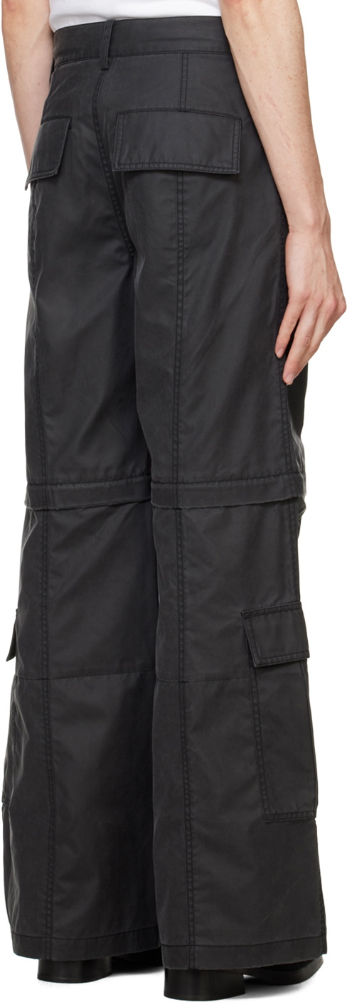 Feng Chen Wang Black 2IN1 Cargo Pants