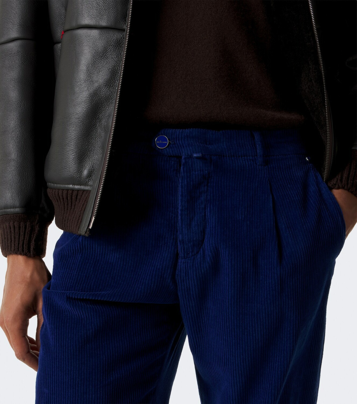 Kiton Cotton straight pants