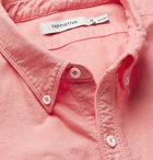 nonnative - Dweller Button-Down Collar Cotton Oxford Shirt - Pink