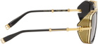 Balmain Gold & Black O.R. Sunglasses