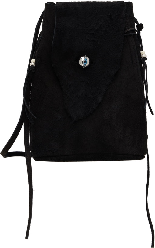 Photo: UNDERCOVER Black Deerskin Bag