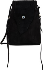 UNDERCOVER Black Deerskin Bag