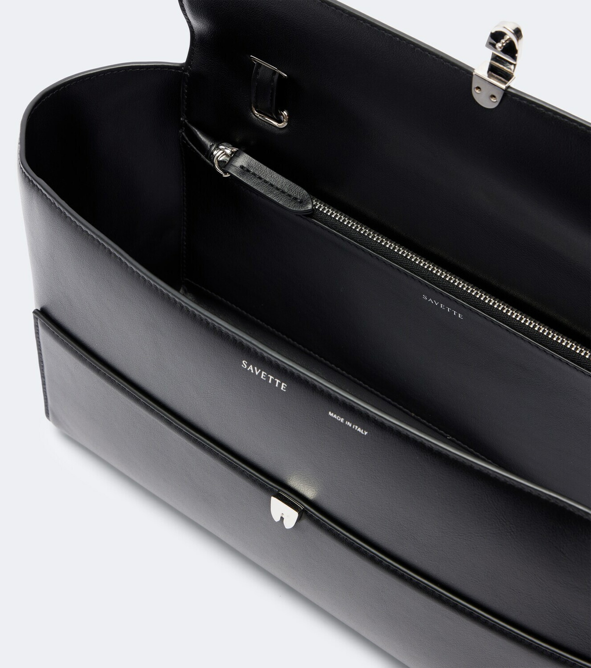 Savette Symmetry Trapeze Medium leather shoulder bag