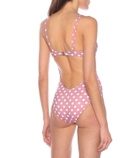Caroline Constas Mykela dotted swimsuit