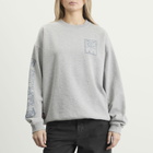 Damson Madder Women's The Reader Sweatshirt in Grey