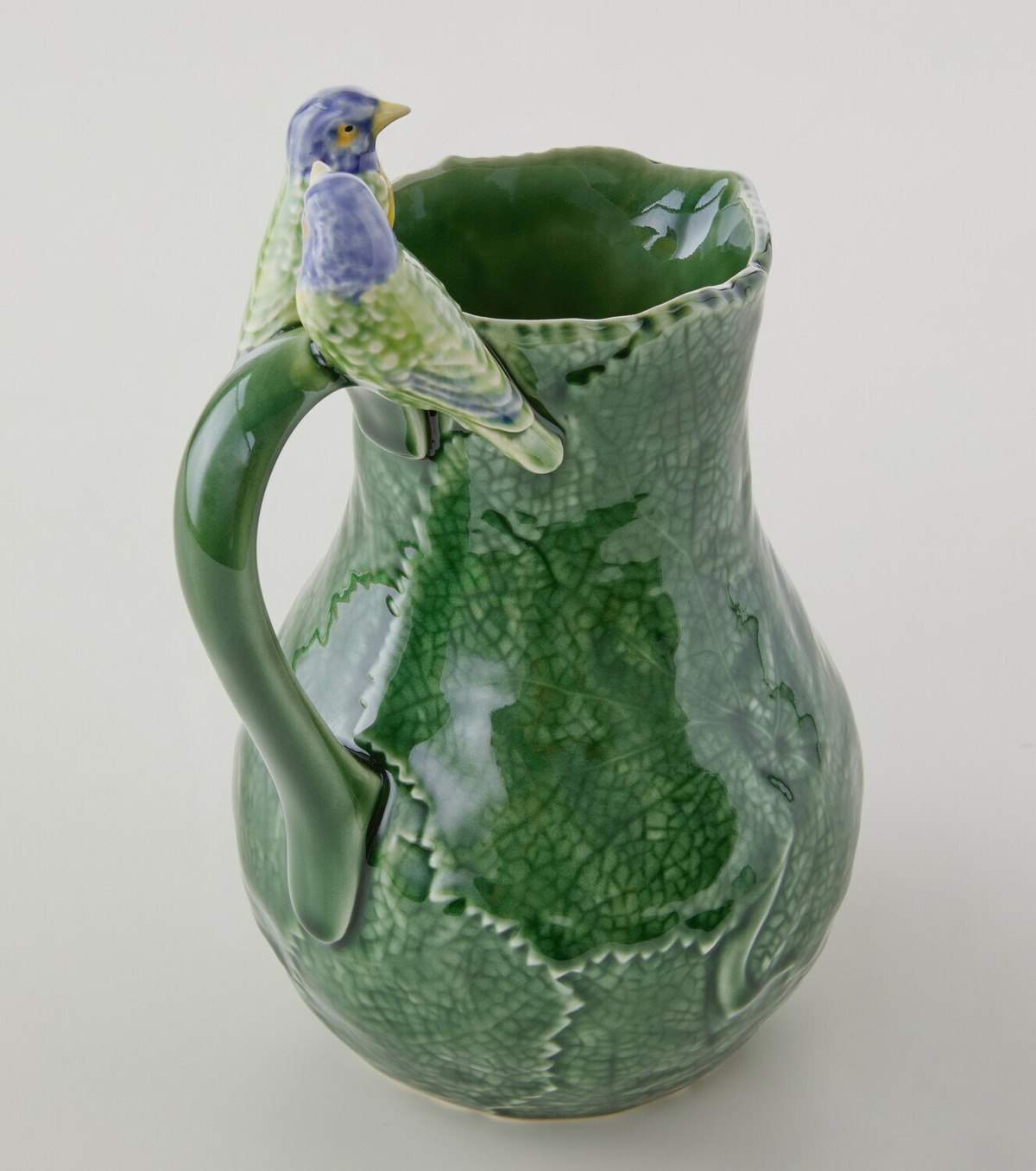 Bordallo Pinheiro Cinerária ceramic pitcher