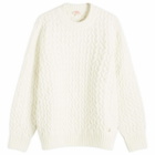 Armor-Lux Men's Cable Knit Jumper in Nautral