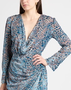 Jijil Womens Mini dress Deep teal