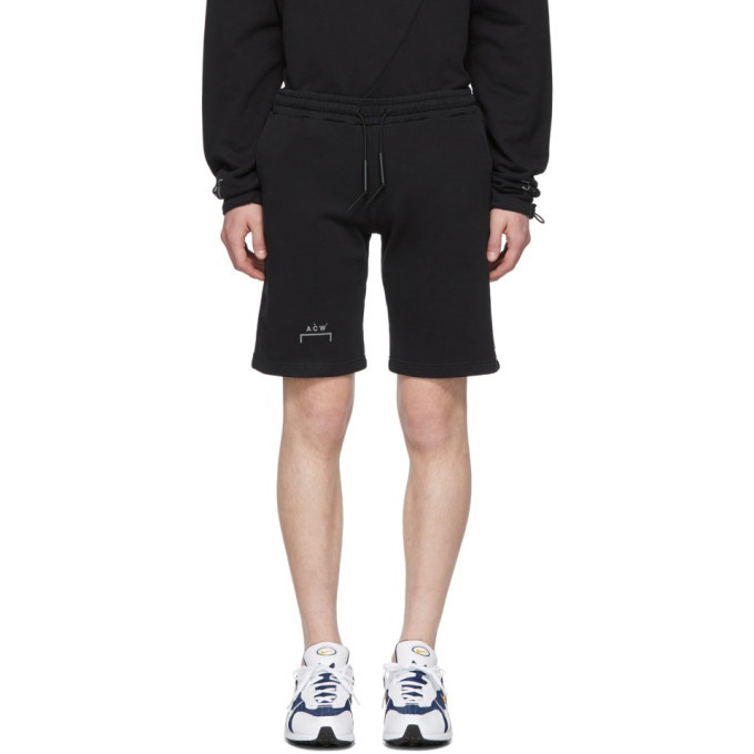 Photo: A-Cold-Wall* SSENSE Exclusive Black Sweat Shorts