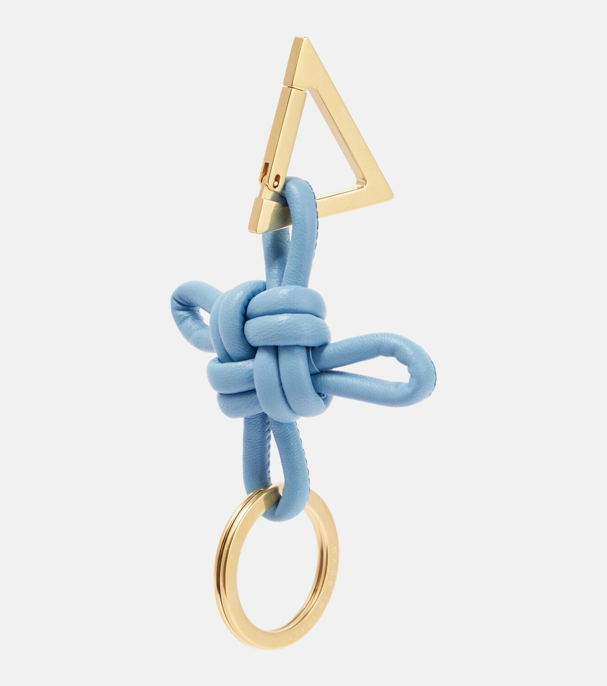 Bottega Veneta - Knotted leather keyring