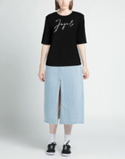 Jijil Womens T-shirt in Black