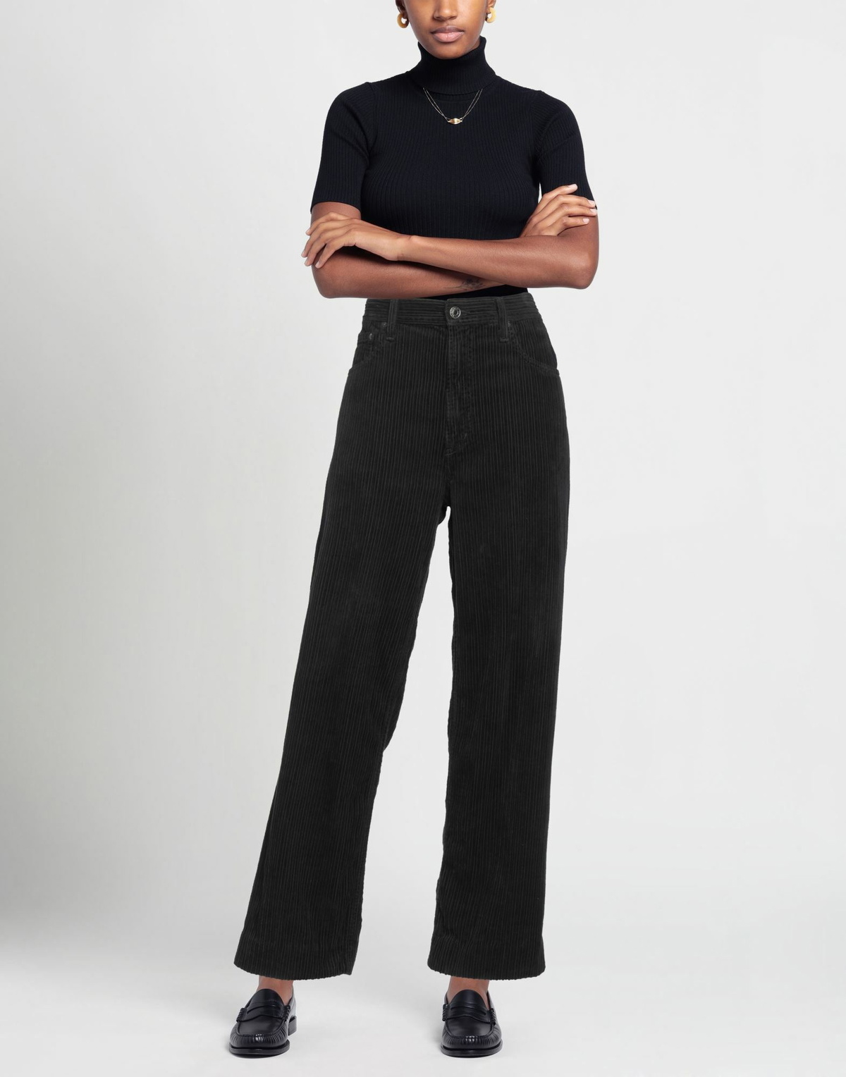 Agolde Womens Pants in Black
