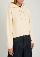Jacquemus Le Hoodie Gros Grain Hooded Cotton Sweatshirt Beige