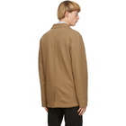 Paul Smith Tan Wool Tailored Work Blazer