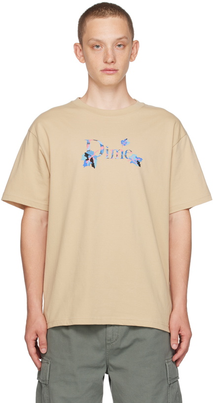 Photo: Dime Taupe Leafy T-Shirt