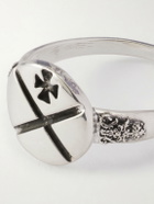 Enfants Riches Déprimés - X Sterling Silver Ring - Silver