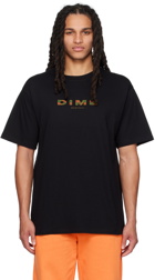 Dime Black Block Font T-Shirt