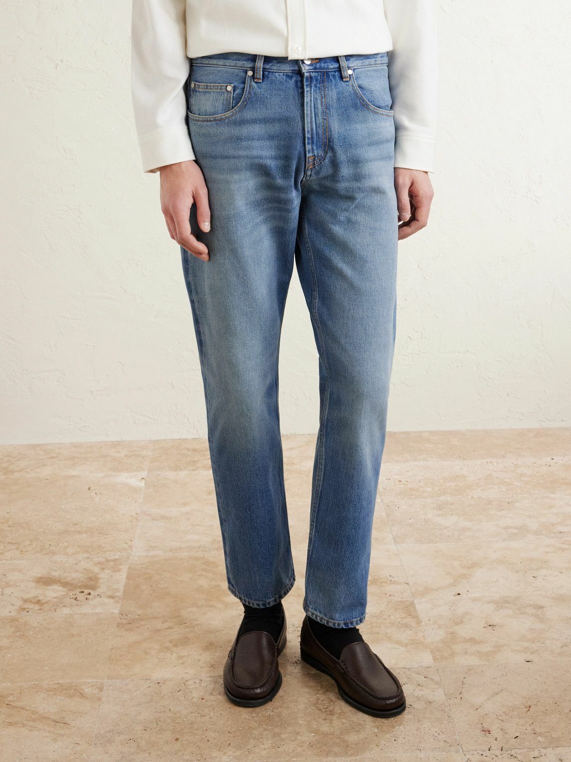 UMIT BENAN - Kevin Straight-Leg Jeans - Blue