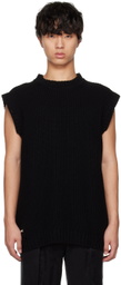 Han Kjobenhavn Black Distressed Vest