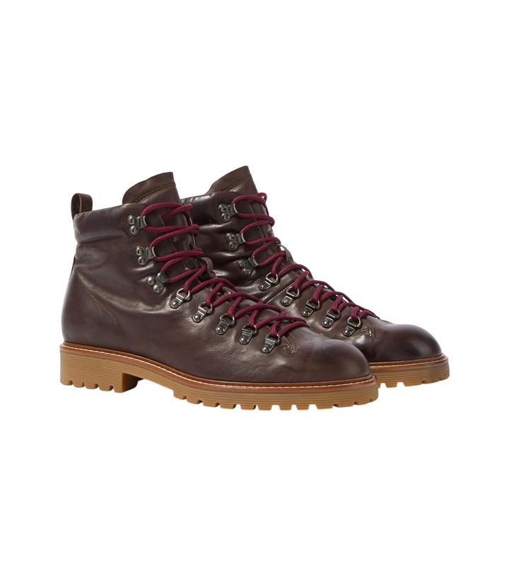 Photo: Eleventy Leather lace-up boots