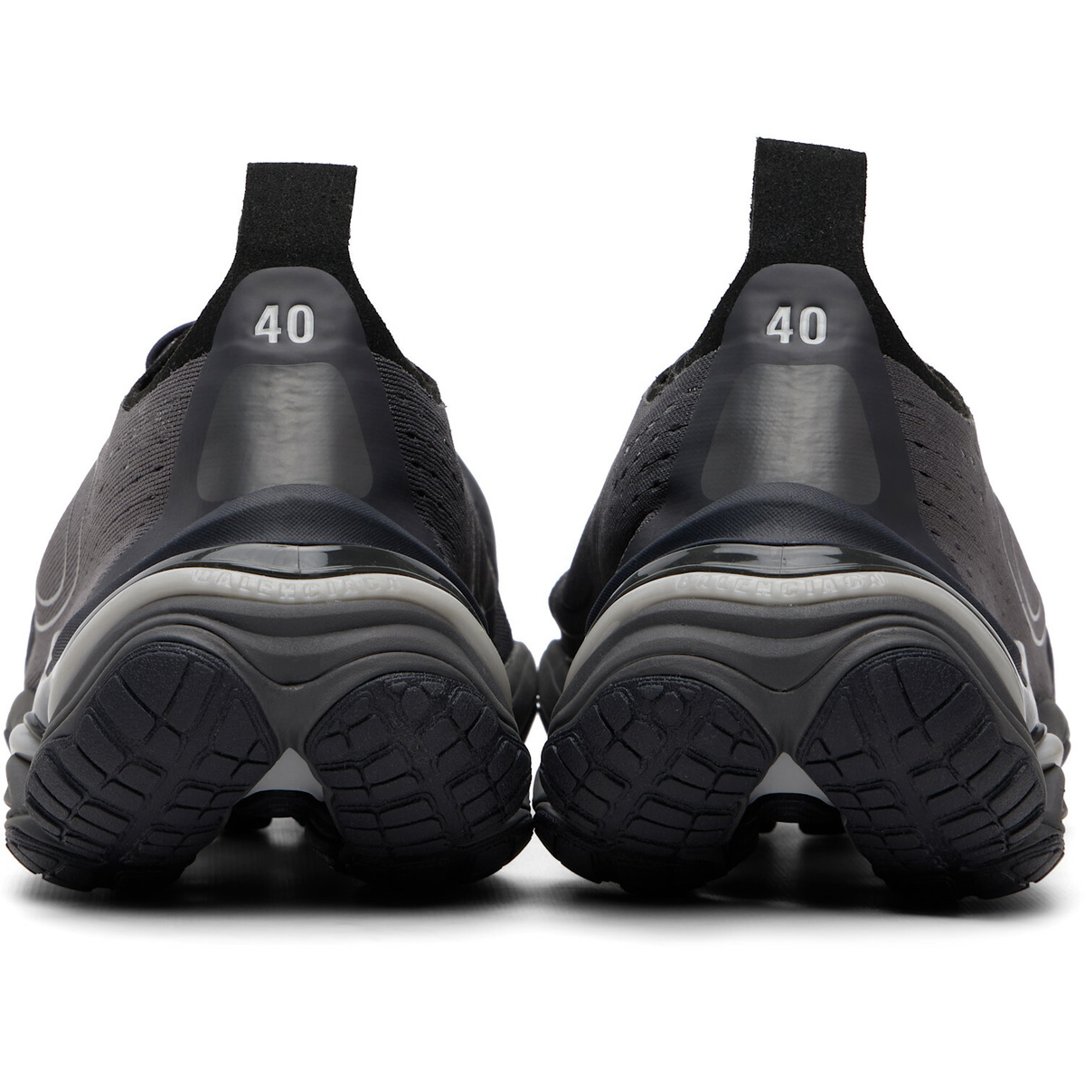 Balenciaga Gray Anatomic Runner Sneakers
