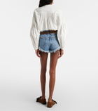 Isabel Marant Eneidala high-rise denim shorts