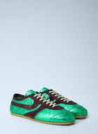 Dries Van Noten Metallic Panel Sneakers