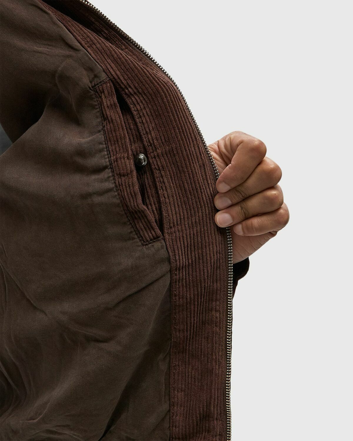 Arte Antwerp Corduroy jacket Brown Mens Bomber Jacket