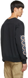 Rhude Black Cotton Sweatshirt