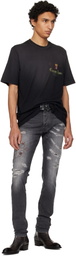 AMIRI Black MA Quad 4cm Belt