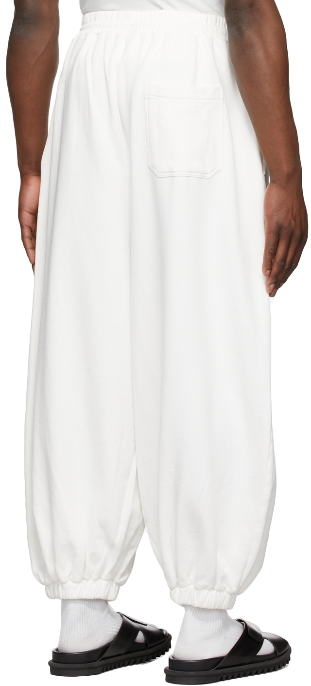 LU'U DAN SSENSE Exclusive White Bontan Lounge Pants