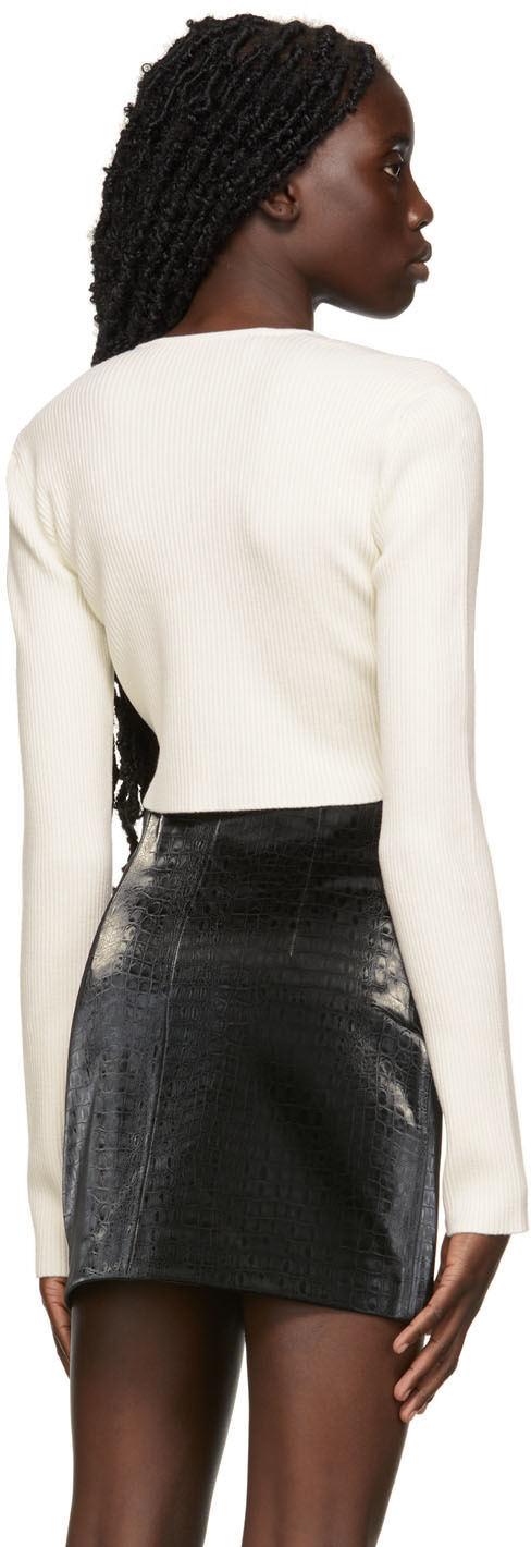 Gauge81 White Lifa Sweater