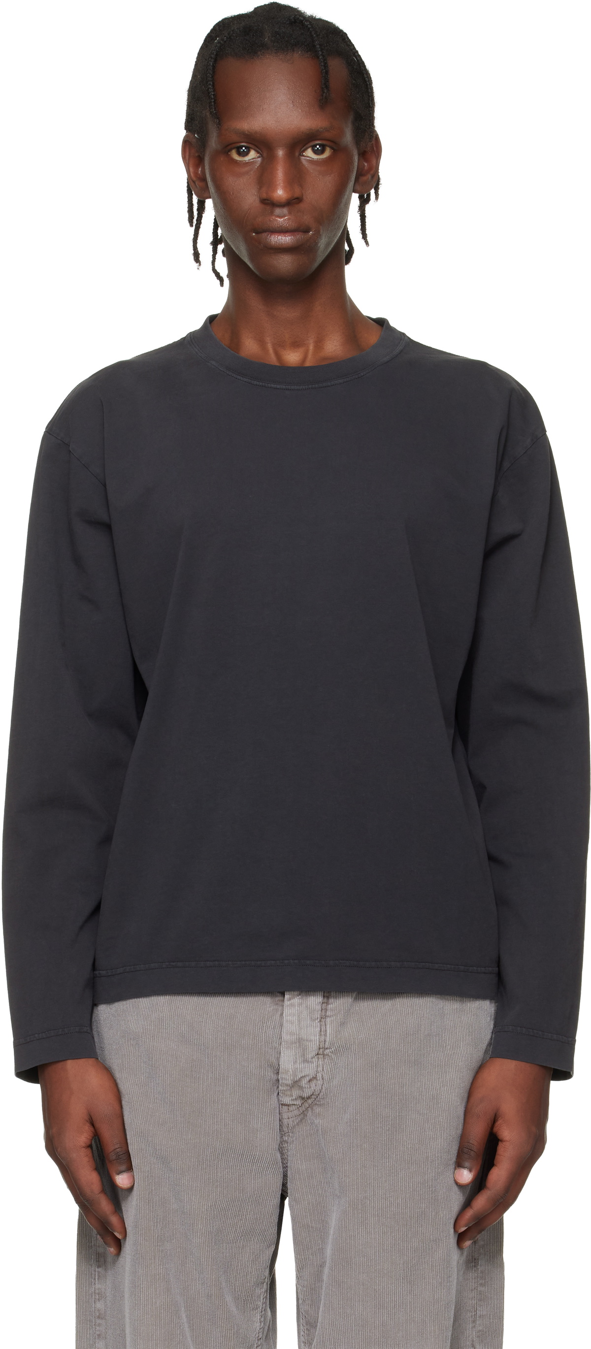 HOPE Black Relaxed Longsleeve T-shirt