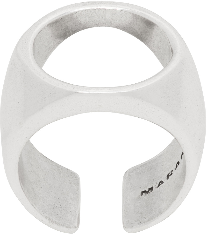 Isabel Marant Silver Cutout Ring