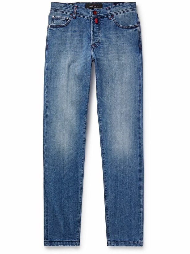 Photo: Kiton - Slim-Fit Jeans - Blue