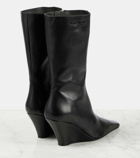 Acne Studios Brancesca 80 leather ankle boots