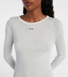 Miu Miu Cotton jersey minidress