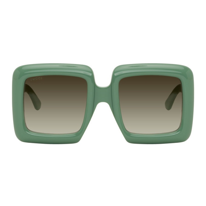 Gucci Pop Web Oversized Square-frame Acetate Sunglasses in Black | Lyst