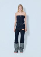 Jean Paul Gaultier Denim Corset