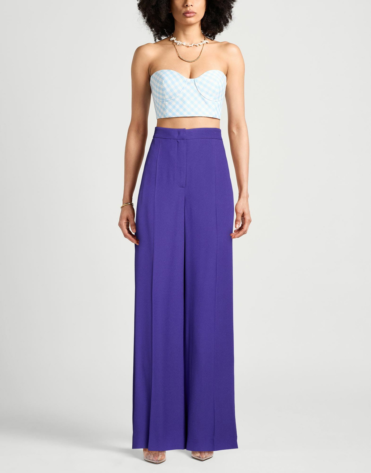 Moschino Womens Pants in Purple
