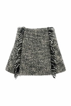 Durazzi Milano Wool Mini Skirt