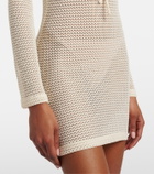 Montce Sophia crochet minidress