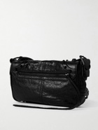 Balenciaga - Le Cagole Croc-Effect Leather Messenger Bag